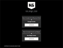 Tablet Screenshot of kengrodyford.com